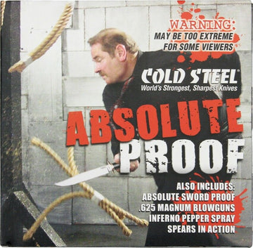 DVD Cold Steel CSDVD2 Absolute Proof Promotional DVD