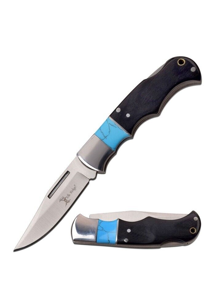 Favoloso Coltello chiudibile Elk Ridge - Folding Knife - ER-943BL