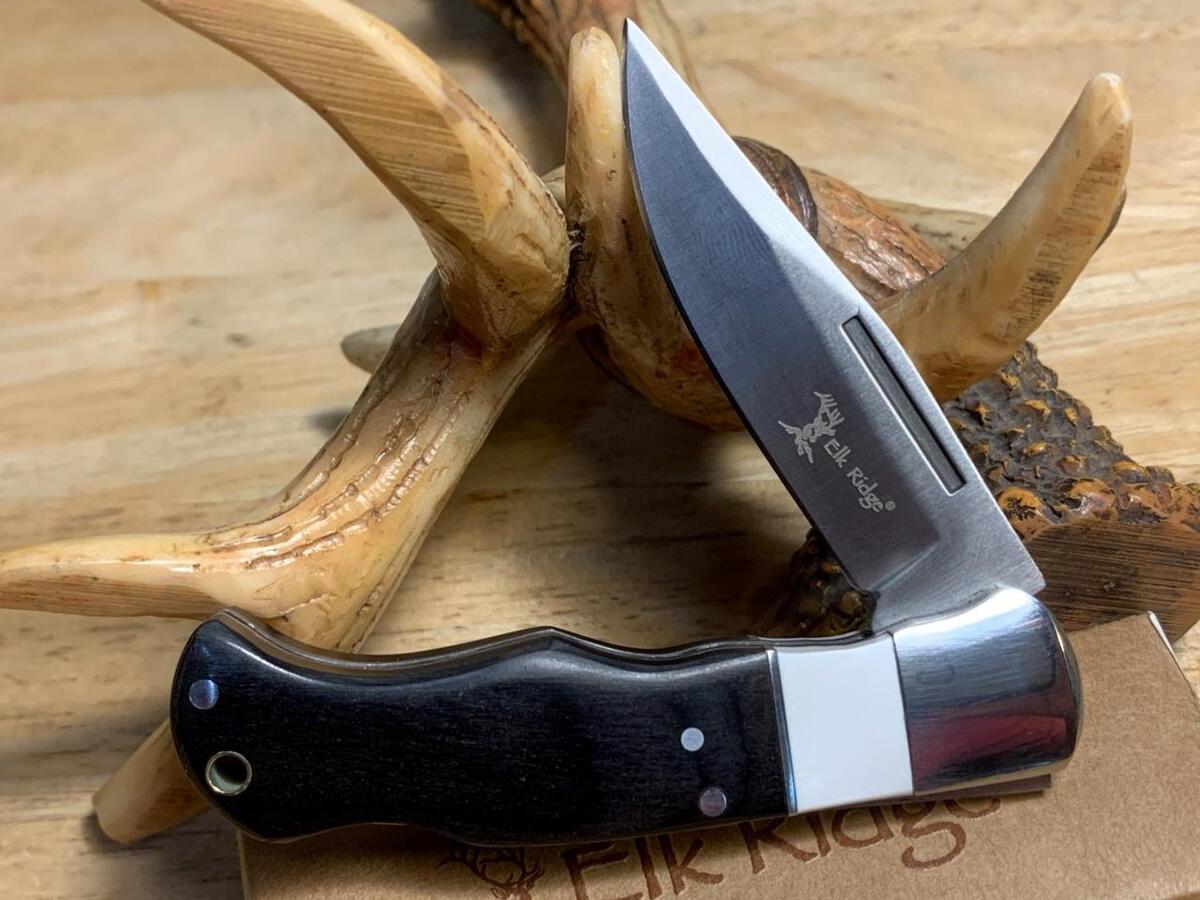 Favoloso Coltello chiudibile Elk Ridge - Folding Knife - ER-943WH