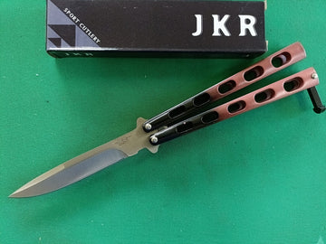 Favoloso coltello a farfalla butterfly JKR JKR0595